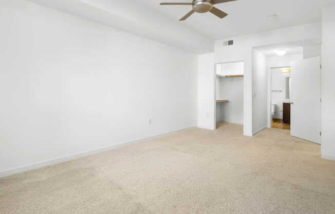 Carpeted Bedroom