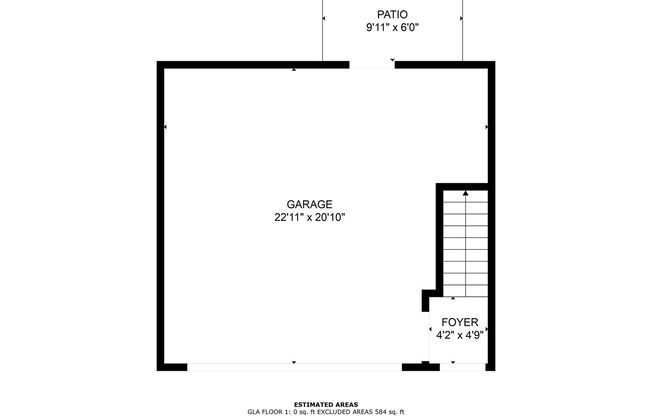 1 bed, 1 bath, $950