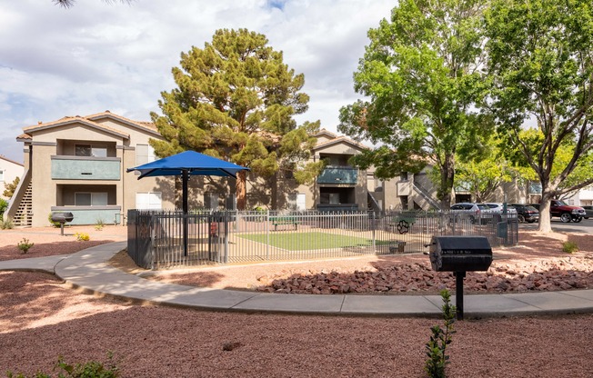 our apartments have a tennis court for residents to play