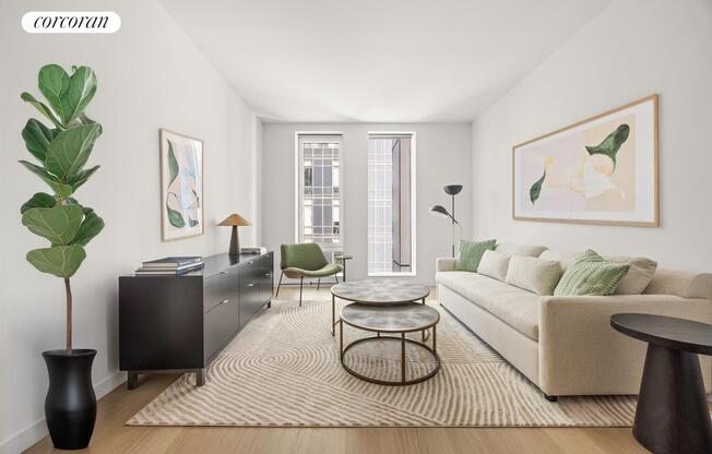 1 bed, 1 bath, $4,400, Unit 4H