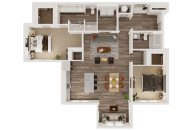 2 beds, 2 baths, 1,579 sqft, $2,010