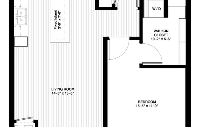 1 bed, 1 bath, 783 sqft, $2,033