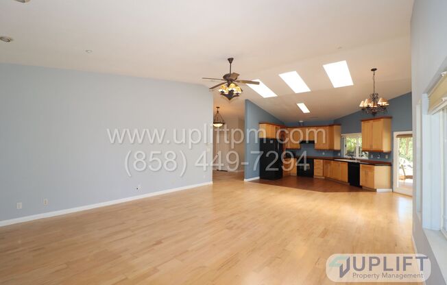 3 Bed, 2 Bath House w/ 2-Car Garage, Central HVAC, Very Private