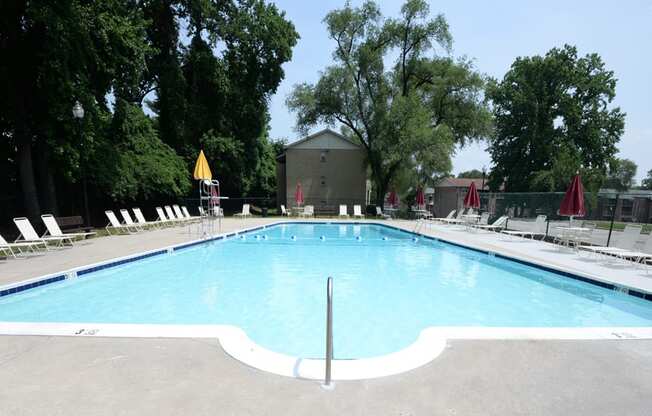 Swimming pool at Rockdale Gardens Apartments*, Baltimore