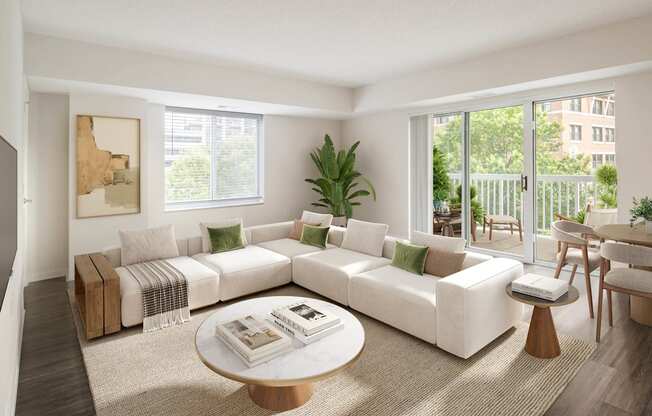 2 Bedroom Living and Dining room