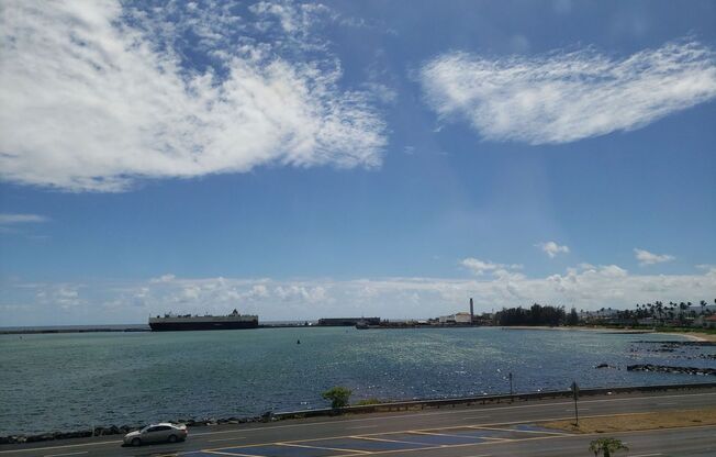 1 bd. 1 ba. Harbor Lights Unit - Partly Furnished with Ocean view