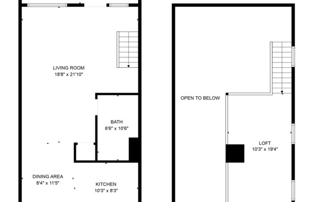 1 bed, 1 bath, 1,000 sqft, $2,450, Unit 431