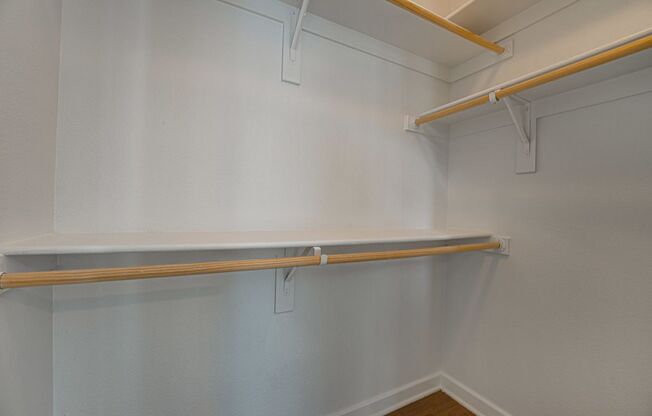 Walk In Closet at Vue Fitzhugh, Dallas, Texas