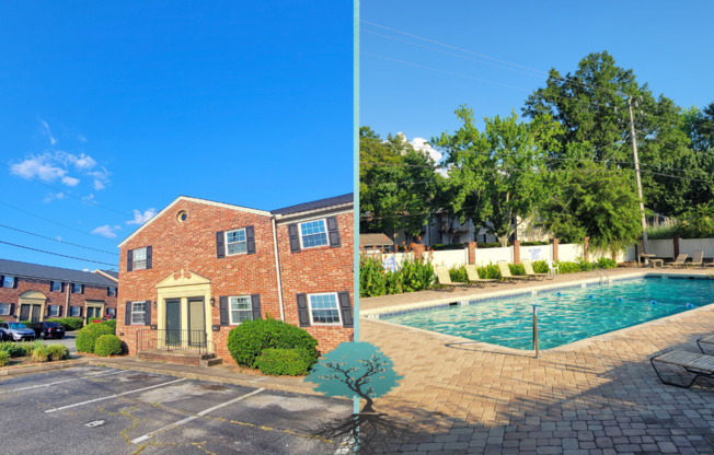 2530 E North St 14B Greenville, SC 29615 Fenced Townhome In Center of Town