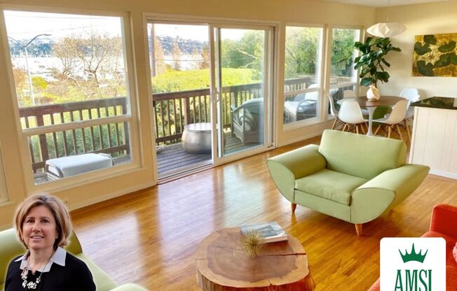 Water Views!!!! 2 Beds with amazing walk score in Sausalito with Parking