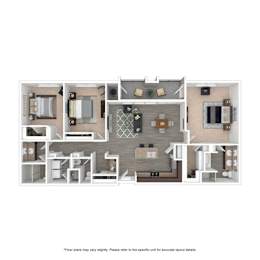 3 beds, 3 baths, 1,742 sqft, $2,595