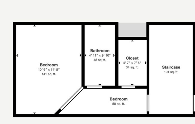 1 bed, 1 bath, 282 sqft, $1,025, Unit Unit 1 Suite E - 238 N Dillard St