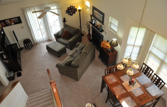 master bedroom off of living room