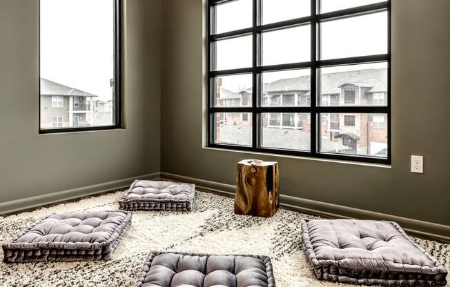 Yoga Studio at The Apartments at Lux 96 in Papillion, NE