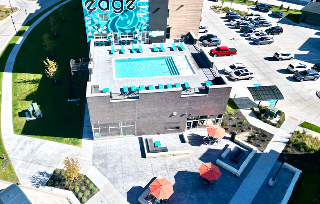 Resort-Style Pool at Edge 204 in West Omaha, NE