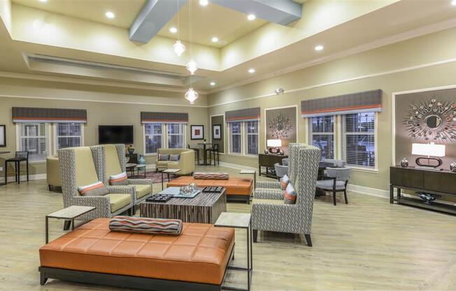 Club Room at The Sedona Luxury Apartments in Tampa FL