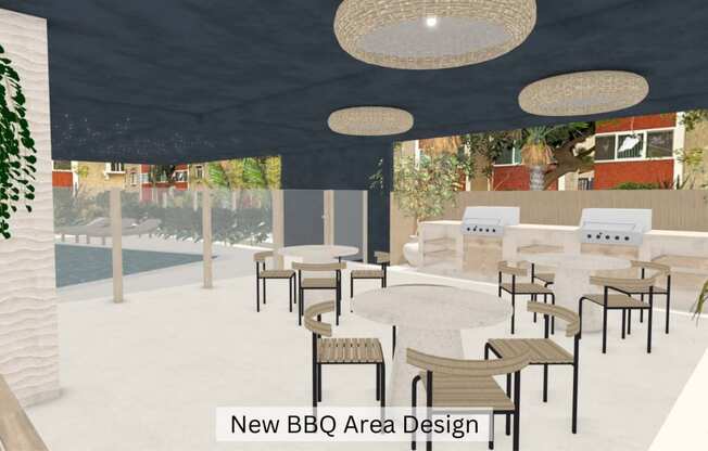 New BBQ Area Design