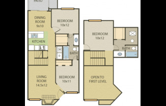 3 beds, 2.5 baths, 1,238 sqft, $1,984