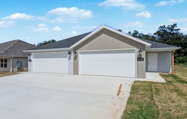 New Construction Duplex in Bentonville