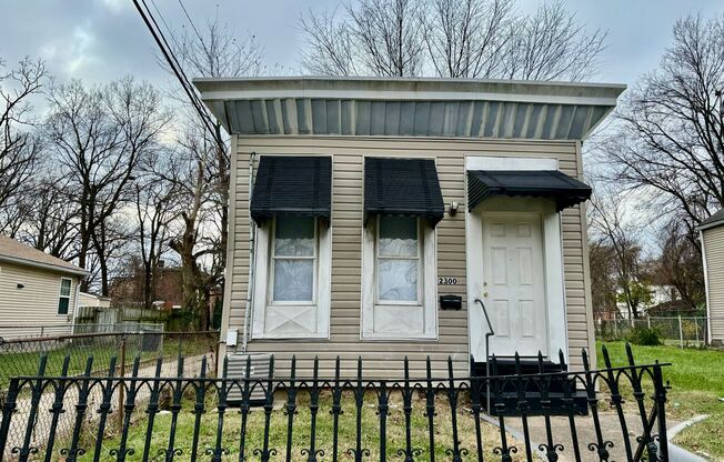 2 Bedroom house in West Louisville- Section 8 accepted