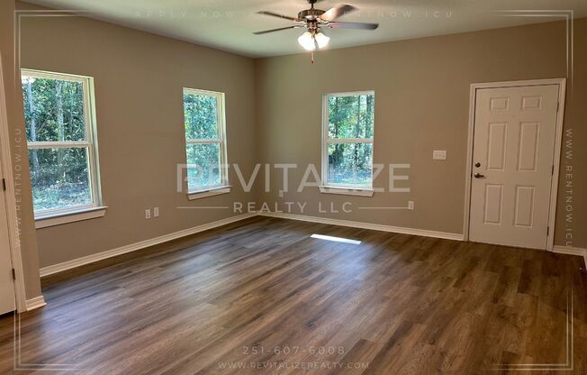 Newly Built 2 Bedroom/2 Bathroom House in Mobile!