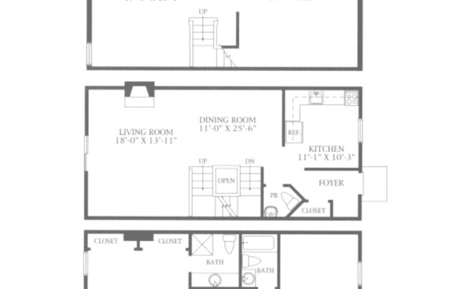 2 beds, 2.5 baths, 1,944 sqft, $2,348