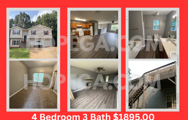 Whitesburg- 147 Thompson Hill Overlook 4 Bedroom 3 Bath with bonus room