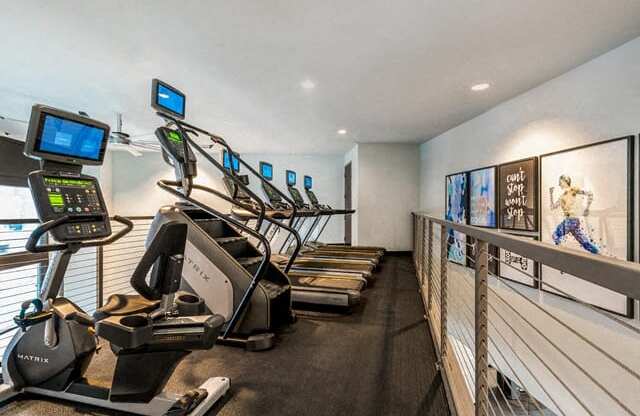 Cardio Machines In Gym at Berkshire Chapel Hill, North Carolina, 27514