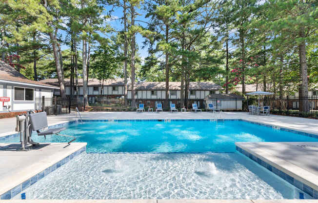 Poolside View at Arbors at Smyrna, Georgia
