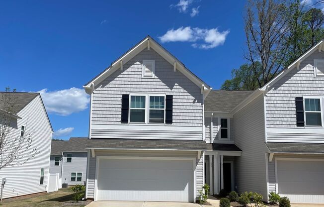 3 br 2.5 ba Paired Home with attached garage minutes from I-77 and I-40 Available now!