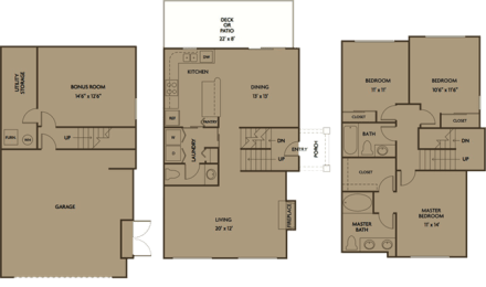 3 beds, 2.5 baths, 1,864 sqft, $3,620