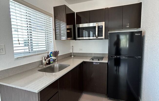 Beautiful Large Corner Studio w/Natural Sunlight