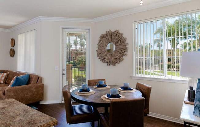 Dining Room  at Missions at Sunbow Apartments, Chula Vista, 91911