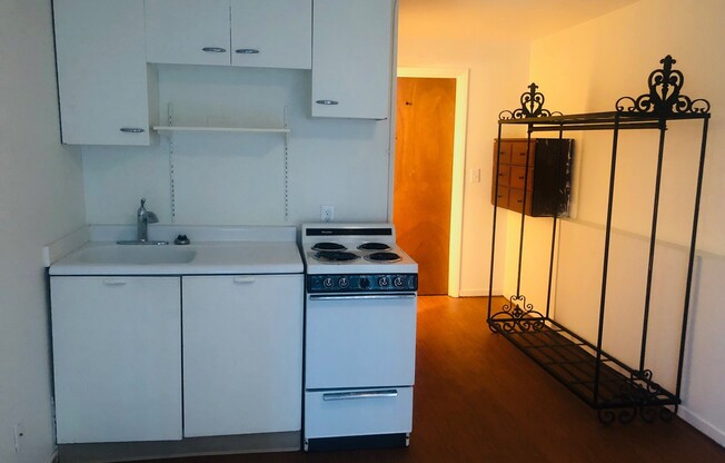 Studio, 1 bath, 150 sqft, $995, Unit 107