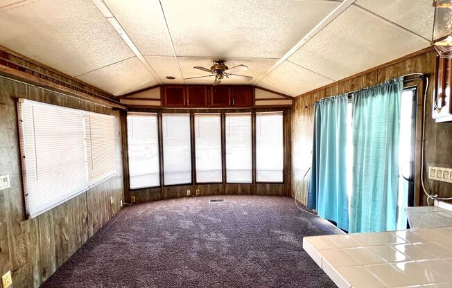 One Bedroom Mobile Home in the beautiful 55+ Community of Heritage Ranch, San Jacinto $1,100