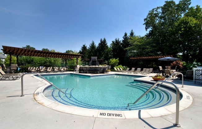 Resort Style Pool at The Haven of Ann Arbor, Ann Arbor, Michigan