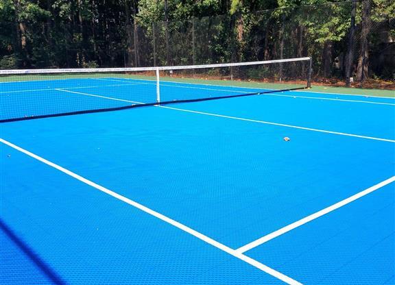 Tennis Court at Seven Pines, Georgia