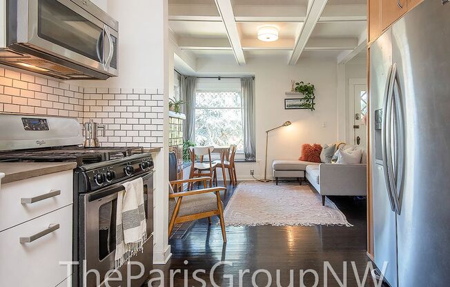 Remarkably Remodeled Queen Anne Home w/Air Conditioning!