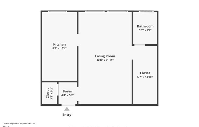 Studio, 1 bath, $1,295, Unit 11