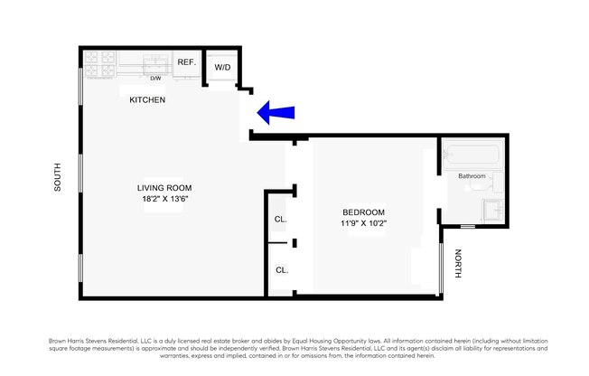 1 bed, 1 bath, $3,550, Unit 4F