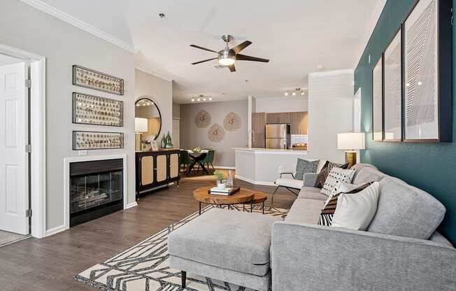 Fireplaces in every unit - Emmersyn at Lone Tree