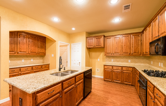 Beautifully crafted 4-3.5-2 in Frisco! Interior features high ceilings thought out.