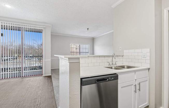 A3 kitchen at Jefferson Place in Irving, Tx