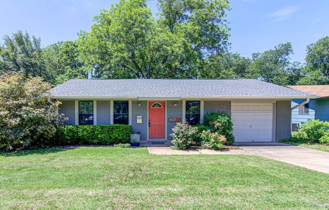 Updated 3/2 home in the Heart of South Austin with gorgeous backyard space!