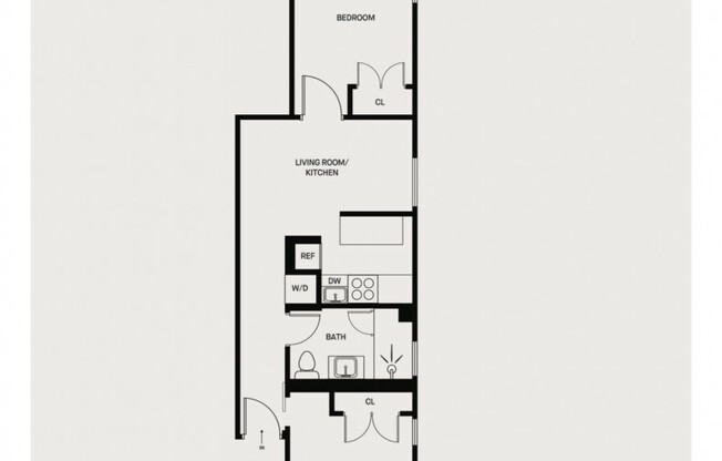 2 beds, 1 bath, $4,250, Unit 3