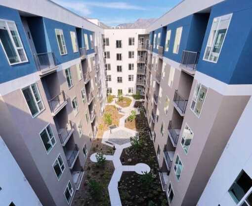 middle area seveno2 at SevenO2 Main Apartments, Salt Lake City