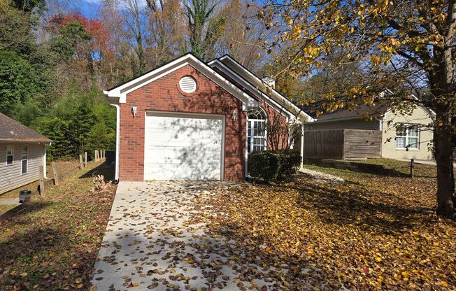 Beautiful 3 bedroom home located in Atlanta