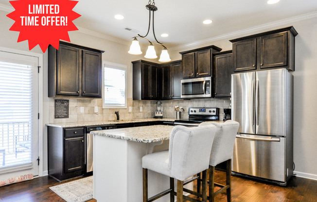 Move in Special-$500 Off your First Full Month! Apply Now! 4-Bedroom Home in Downtown Clayton’s Community – Parkview