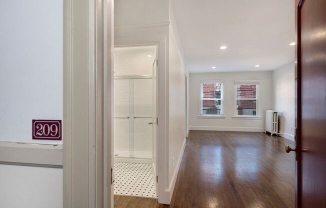 Studio, 1 bath, 464 sqft, $1,375, Unit 209