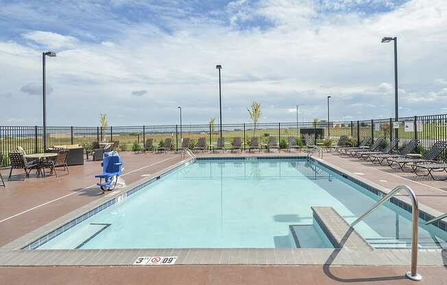 Outdoor Pool and Sundeck